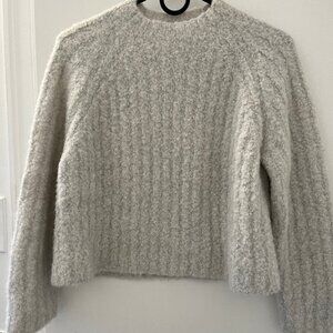 Micaela Greg Wool Boucle Mist Loop sweater Size Small